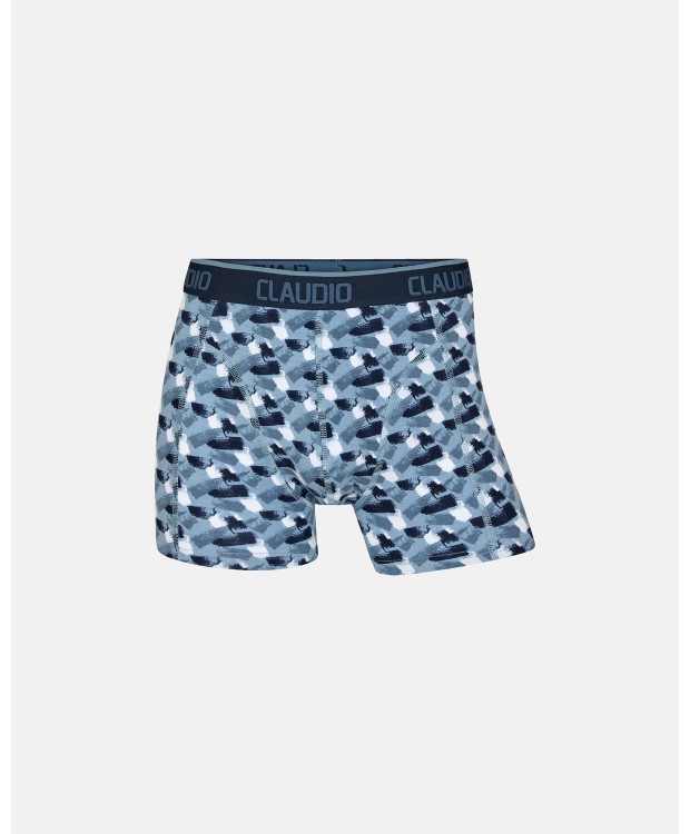 Claudio 2pak underbukser/trunks i blå til herre