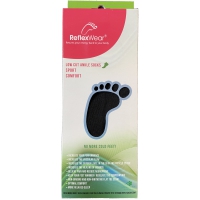 ReflexWear® Comfort & Diabetes "Low Cut"  tynde ankelstrømper i sort. Unisex