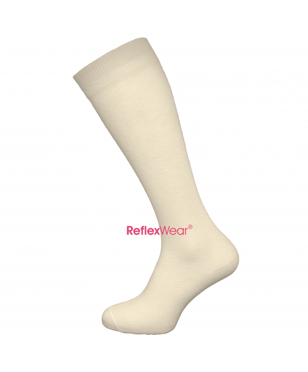 ReflexWear®  tynde kompression og rejse strømper i naturale farver. Unisex
