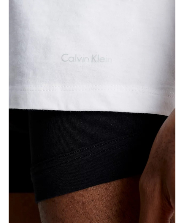 Calvin Klein 3pak t-shirt i hvid til herre | Regular fit | billede 5