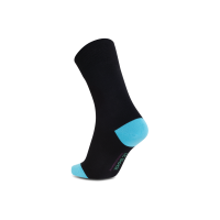 iZ Sock bambusstrømper i turkis hæl og tå