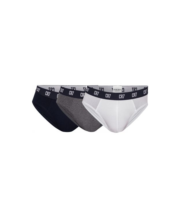 CR7 Basic, Brief 3-pak boksershorts til herre.