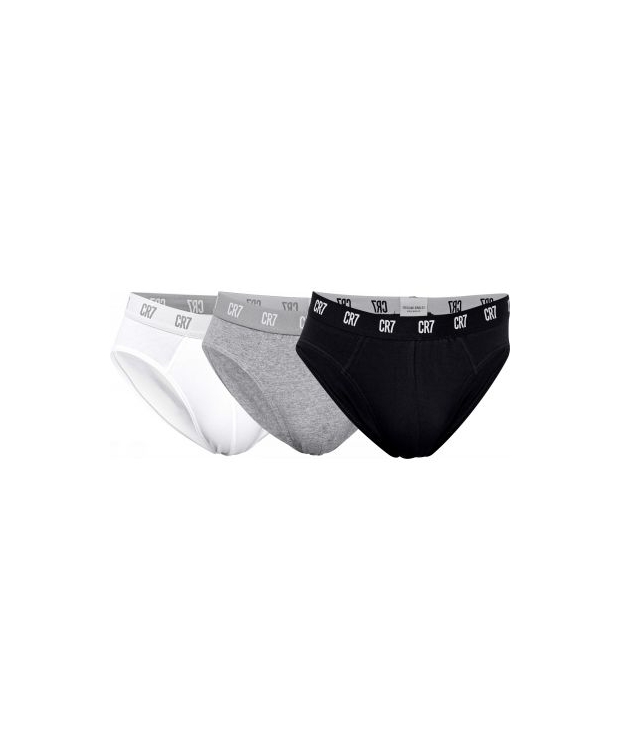 CR7 Main Basic, Brief, 3-pak boksershorts til herre
