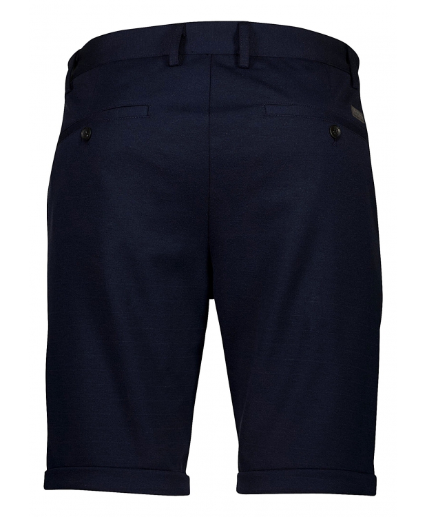 Lindbergh Plisserede shorts i navy til herre billede 2