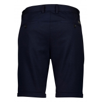 Lindbergh Plisserede shorts i navy til herre