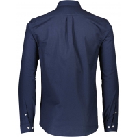 Lindbergh Oxford Superflex Skjorte i navy til herre