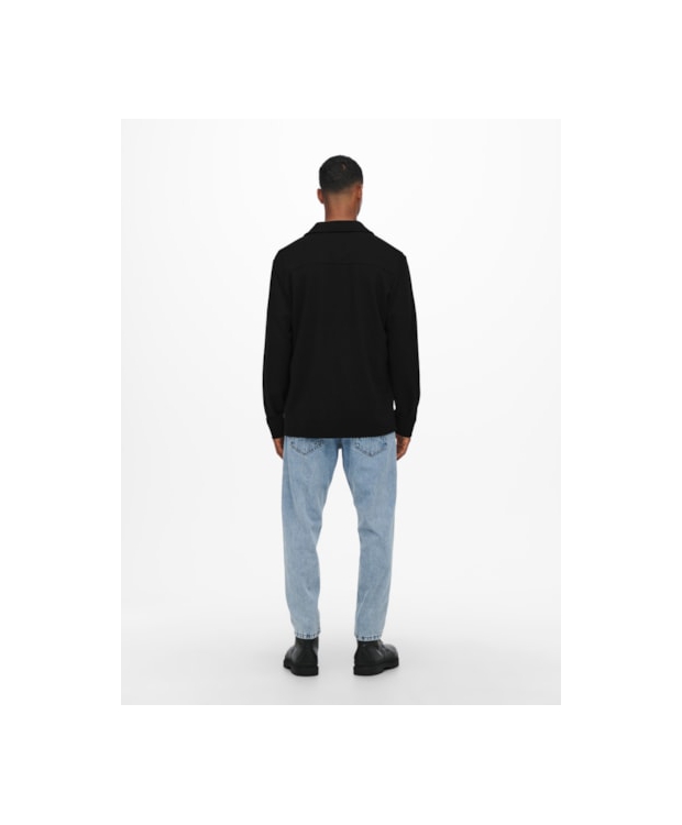 ONLY & SONS Overtrøje i sort til herre billede 4