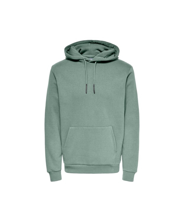 ONLY & SONS Hættetrøje i Iceberg Green til herre