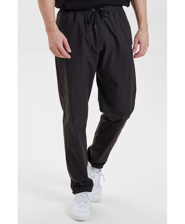 Resteröds letvægts sweatpants i sort til herre billede 3