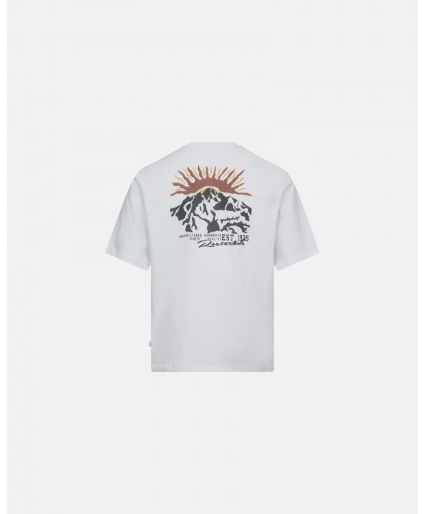 Resteröds T-shirt i hvid til herre