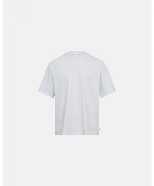 Resteröds T-shirt i hvid til herre