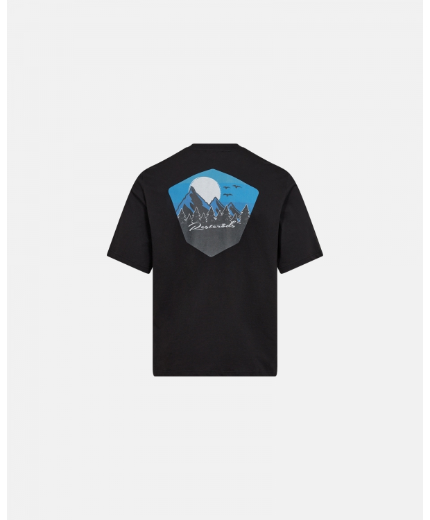 Resteröds Bomuld T-shirt i sort til herre