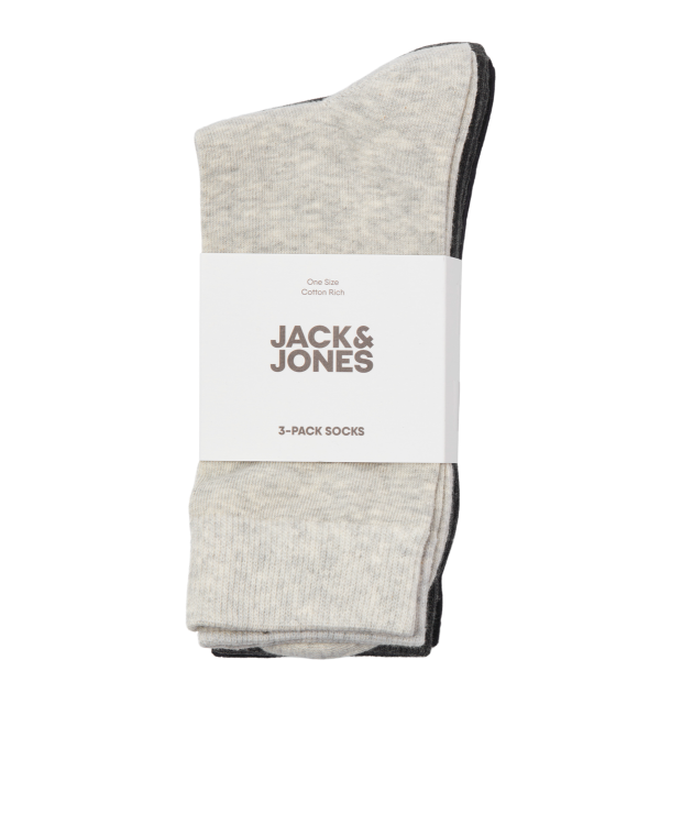 Jack & Jones 3pak bomuldsstrømper i multifarvet til herre