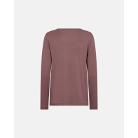 JBS of Denmark Women bambus langærmet t-shirt i rose til kvinder