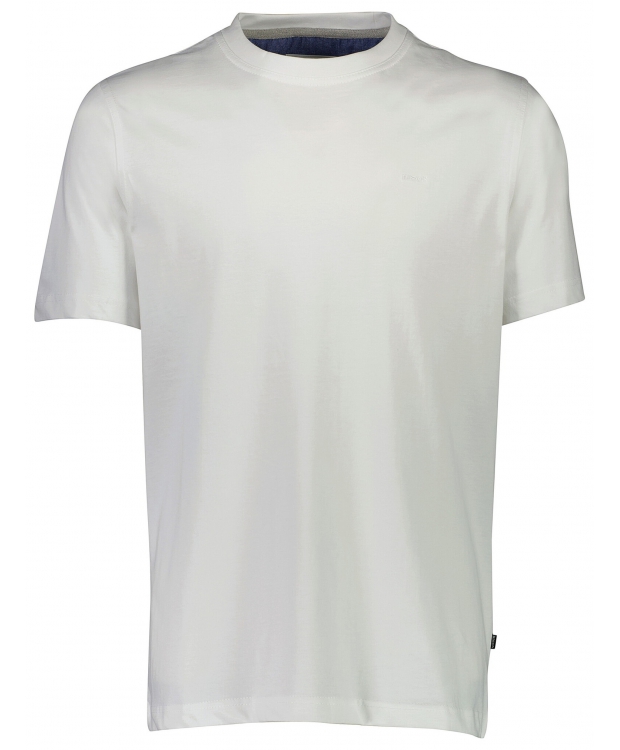 Bison t-shirt i Hvid med rund hals til herre | Regular fit |