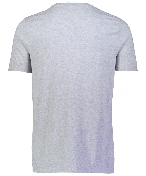 Junk de Luxe t-shirt i lysegrå med rund hals til herre | Relaxed fit |