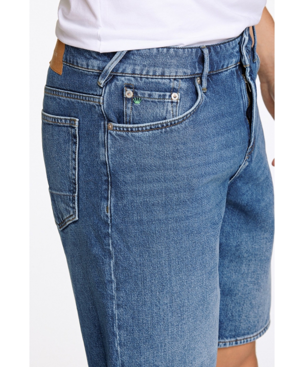 JUNK de LUXE Denim Shorts i lyseblå til herre billede 4