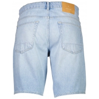 JUNK de LUXE Denim Shorts i vasket blå til herre