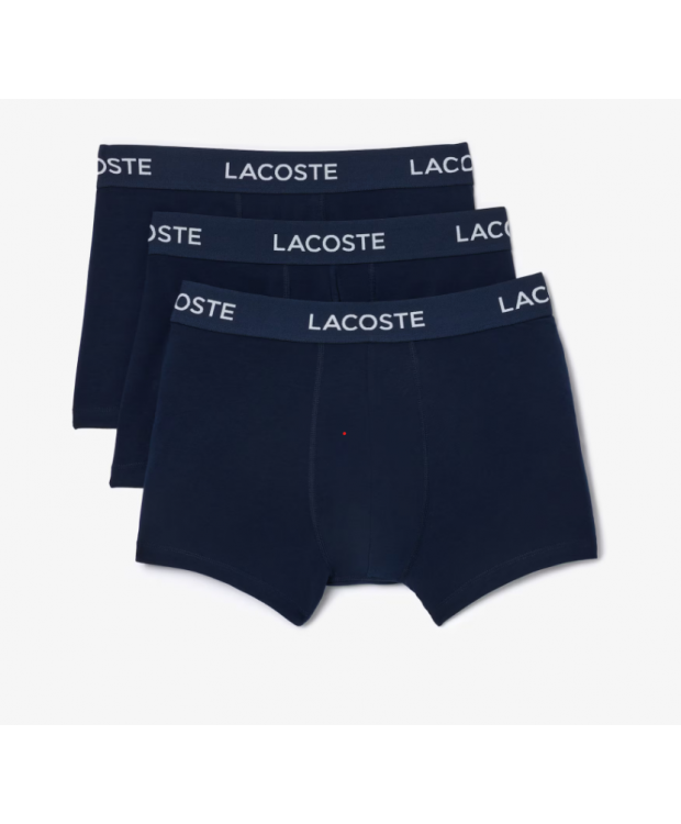 LACOSTE 3-pak underbukser/boxershort i navy til herre