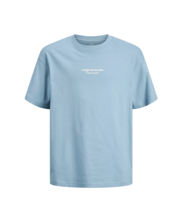 Jack & Jones T-shirt Crew-Neck i Mounatin Spring til drenge