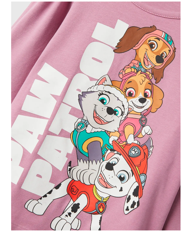 Name It Nattøjsæt "Paw Patrol" i lyserød til piger