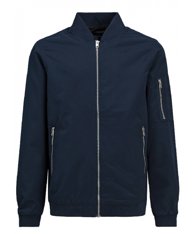 Jack & Jones junior Overgangsjakke i navy til drenge