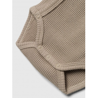 Name It Waffle Bodystocking i brun til baby