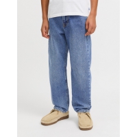Jack & Jones Junior bukser i blå denim til drenge