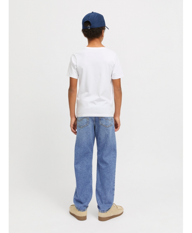 Jack & Jones Junior bukser i blå denim til drenge billede 3