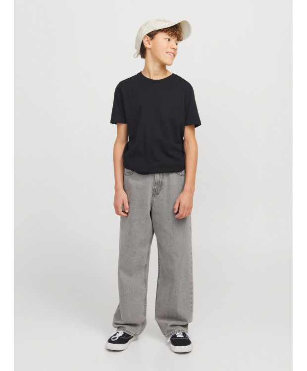 Jack & Jones Junior bukser i lysegrå denim til drenge