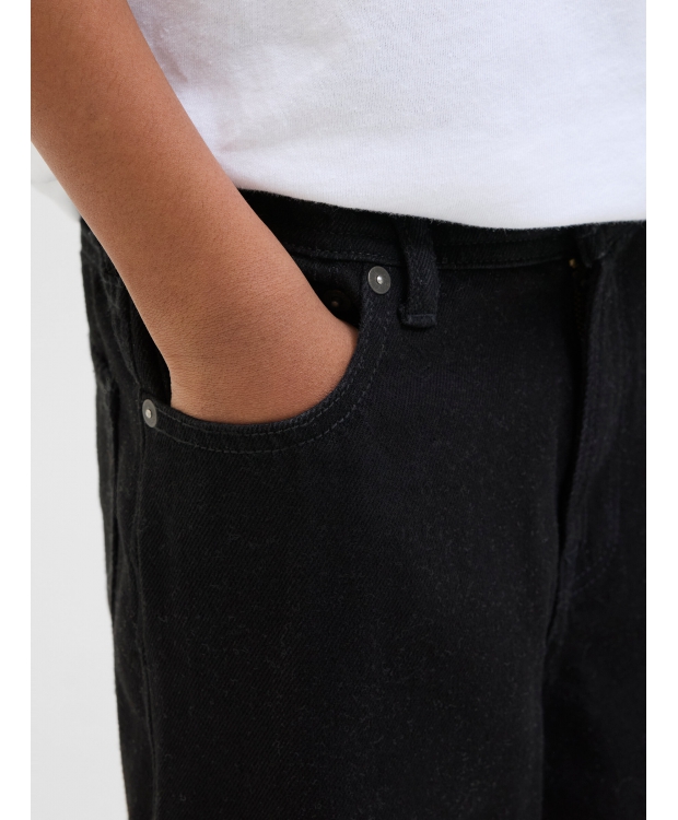 Jack & Jones Junior bukser i sort denim til drenge billede 3