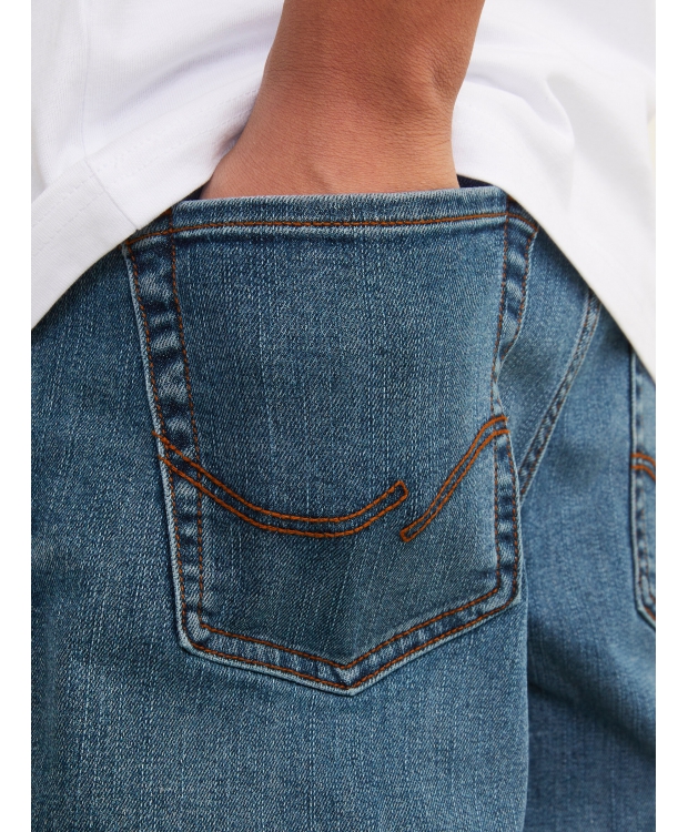 Jack & Jones Junior bukser i blå til drenge billede 4