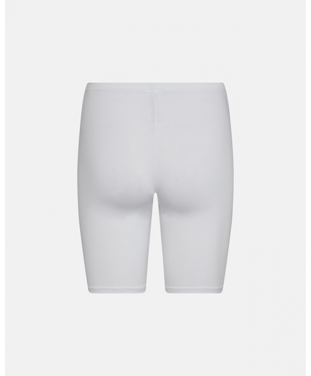 DECOY bambus  shorts i hvid til kvinder.