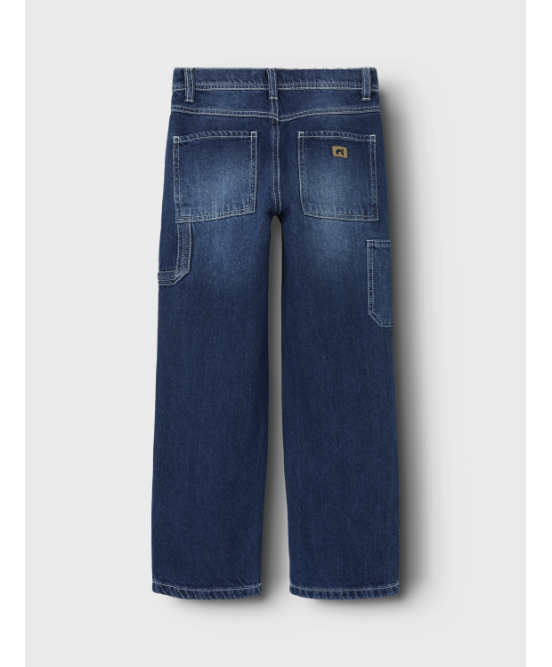 Name It denim bukser i mørkeblå til drenge