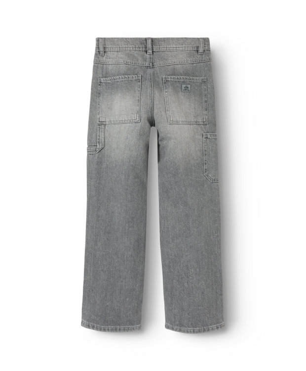 Name It denim bukser i grå til drenge