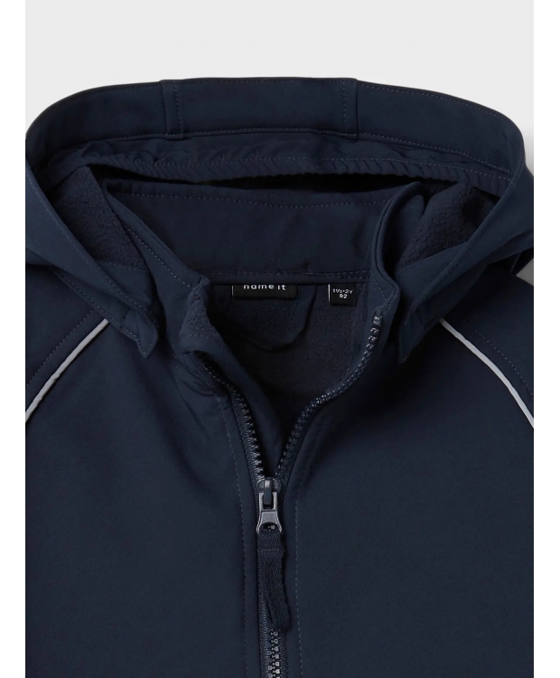 Name It softshell flyverdragt i Dark Sapphire til unisex billede 8