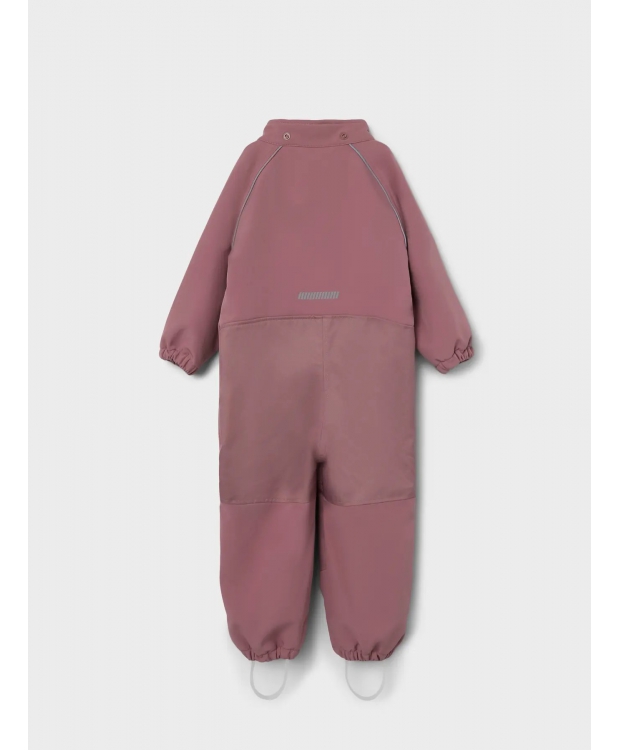 Name It softshell flyverdragt i Wistful Mauve til unisex billede 8