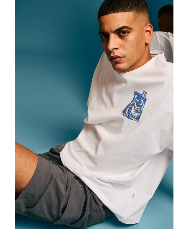Resteröds t-shirt i hvid til herre | Oversized | billede 6