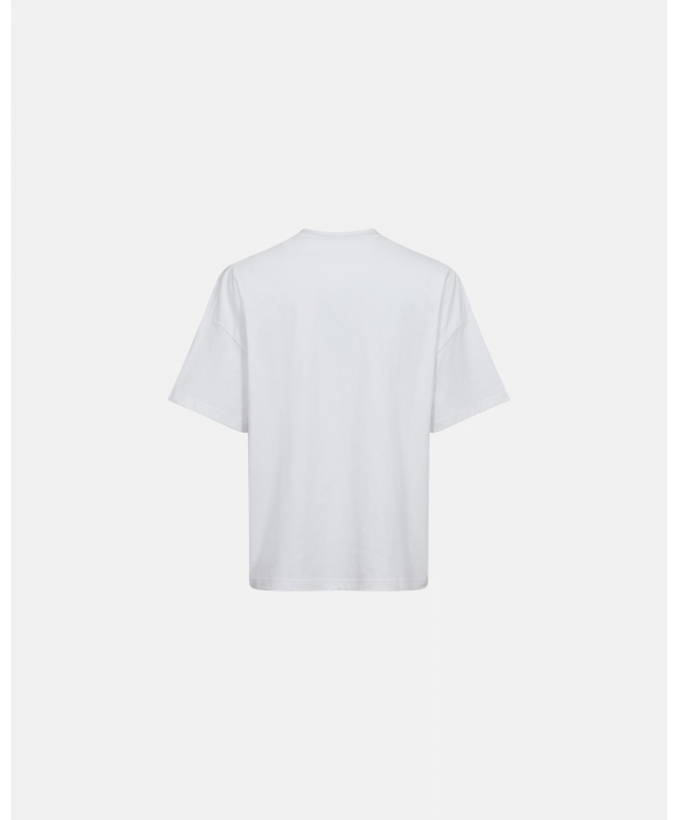Resteröds t-shirt i hvid til herre | Oversized |