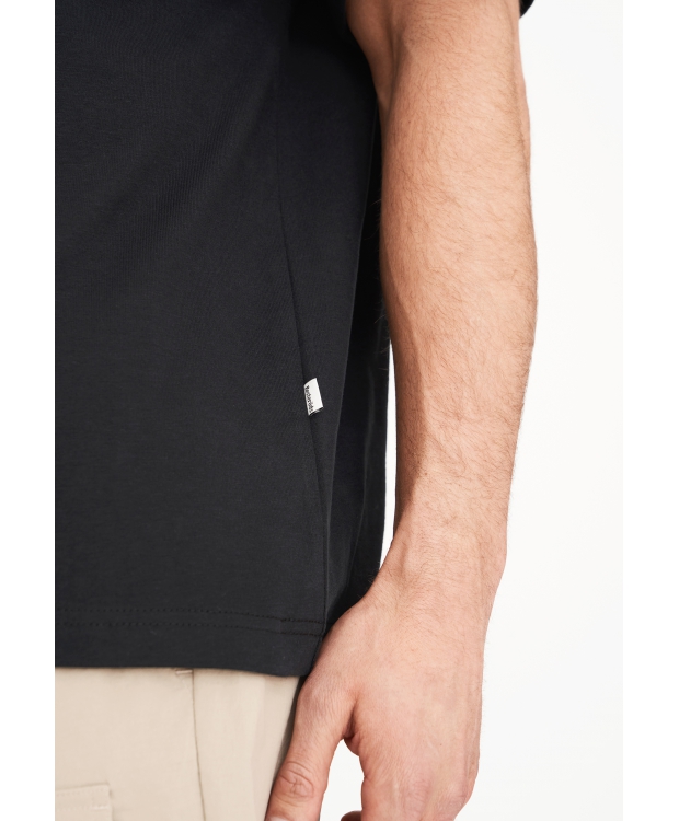 Resteröds t-shirt i sort til herre | Oversized | billede 4