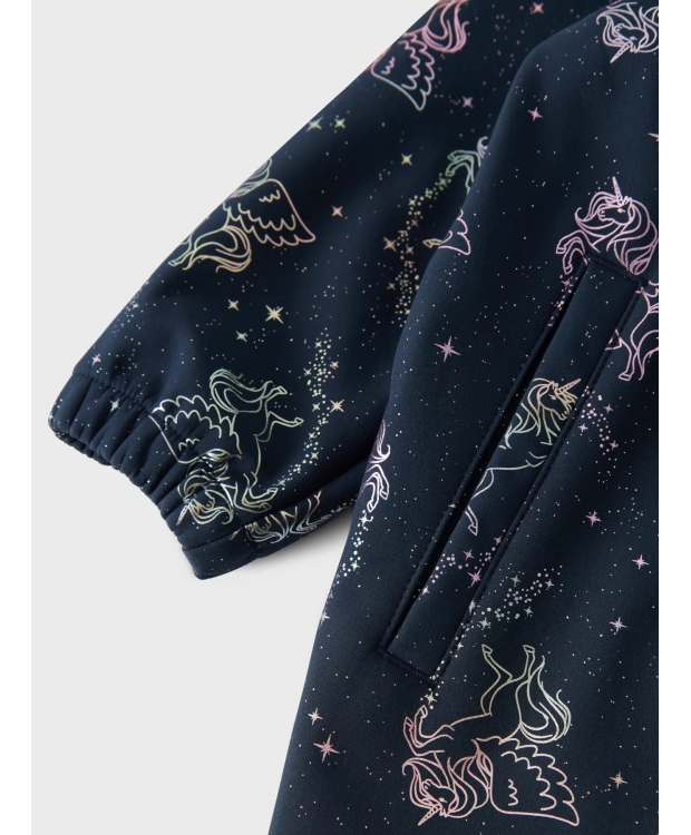 Name It Flyverdragt i Dark Sapphire med Pegasus til piger billede 7