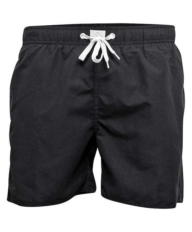 JBS klassiske badeshorts i sort til herre billede 1