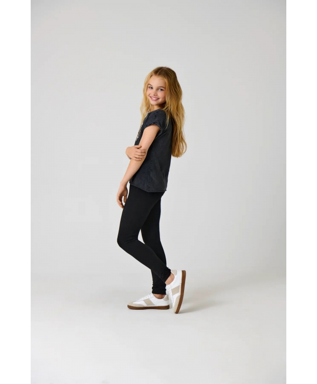 KIDS ONLY KOGNILLE leggings i sort til piger