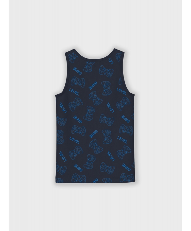 Name it 2-pak undertrøje/tank top i navy til drenge