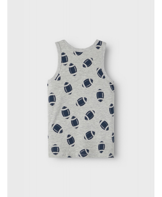 Name it 2-pak undertrøje/tank top i grå & sort til drenge