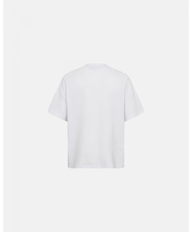 Resteröds t-shirt i hvid til herre | Oversized |