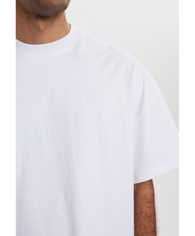 Resteröds t-shirt i hvid til herre | Oversized | billede 7