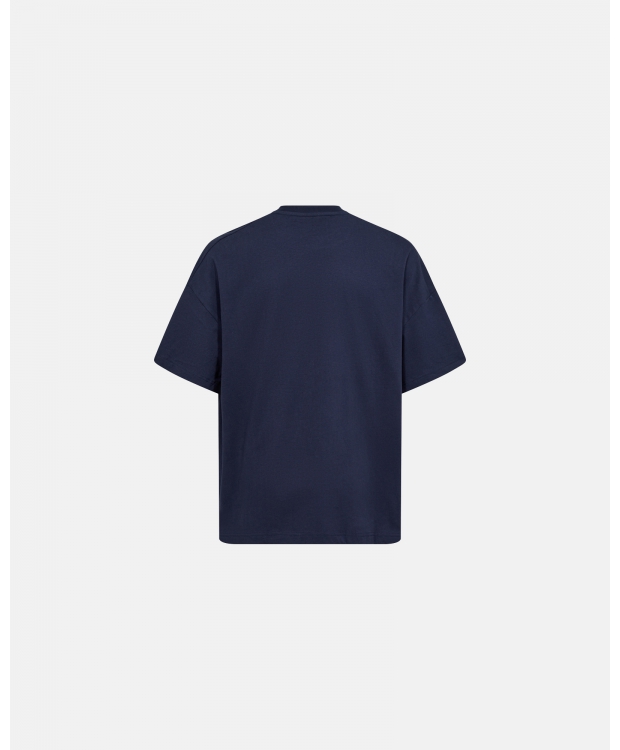 Resteröds t-shirt i navy til herre | Oversized |