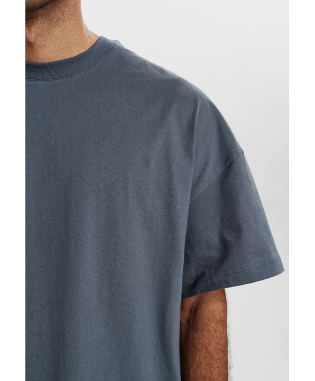 Resteröds t-shirt i grå til herre | Oversized | billede 3