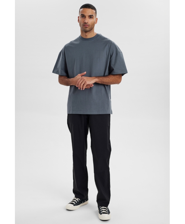 Resteröds t-shirt i grå til herre | Oversized | billede 5